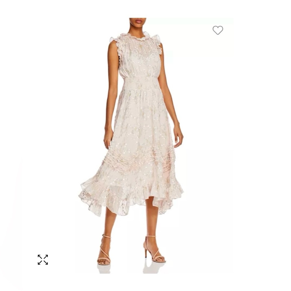 Rebecca Taylor Ruffled Smocked Dress